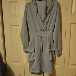 Chic Gray Hoodie by ChicMe